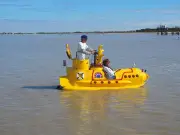 Lancement de la saison des 24 heures de la Pelle avec un sous-marin insolite