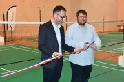 Le Badminton Club Aturin inaugure un équipement unique pour ses 30 ans
