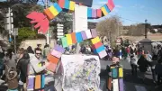 Le carnaval de Murviel-lès-Montpellier brave le froid et s'adapte aux nouvelles règles