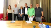 Le sénateur Denis Bouad rencontre la maire Véronique Martin à Calvisson