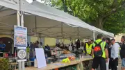 Le vide-greniers du club de foot de Saint-Paulet-de-Caisson, un succès communautaire