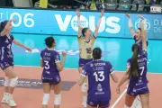 Le Volero du Cannet triomphe du RC Cannes et file en demi-finales de volley