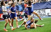 Le XV de France féminin domine l'Italie 40-7 pour son entrée dans le Tournoi des Six Nations