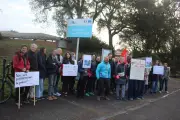 Les AESH de Capbreton manifestent contre la précarité et le manque de moyens