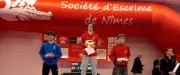 Liam Moulin triomphe à domicile sur le circuit national M20 d'escrime