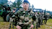 Logistique de l'opération Serval au Mali : préparation au camp des Garrigues à Nîmes
