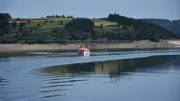 Lozère : lac de Naussac, trail nocturne et art contemporain