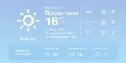 Météo à Biscarrosse : éclaircies et températures douces ce week-end