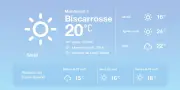 Météo à Biscarrosse : Soleil et averses en alternance cette semaine