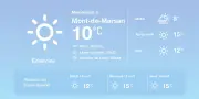 Météo à Mont-de-Marsan : Éclaircies et hausse des températures cette semaine