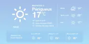 Météo à Périgueux : Soleil et douceur pour les prochains jours