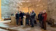My English Club Palavas explore les secrets de la cathédrale de Maguelone