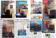 Notre-Dame en flammes : un drame mondial qui émeut la planète entière