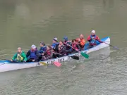 Nouvelle activité sport santé à la base nautique de La Grange