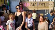 Parents d'élèves mobilisés à Beaucaire contre la suppression d'une classe à l'école La Moulinelle