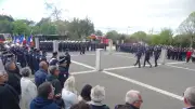 Passation de commandement au centre de secours de Sérignan : un nouveau chef pour les pompiers