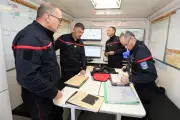 Pompiers des Alpes-Maritimes : entraînement sur feux virtuels avant l'été