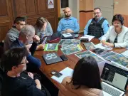 Préparation du Festival International de Journalisme à Couthures-sur-Garonne