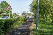 Puilboreau rénove sa piste cyclable pour sécuriser les mobilités douces