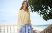 Pull col polo en coton doux UNIQLO : confort et style à 39,90 €