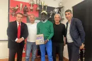 Raymond Domenech à Nice pour les 70 ans d'Emmaüs et un colloque