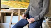 Robert Priu expose ses paysages entre terre et mer à Saint-Just