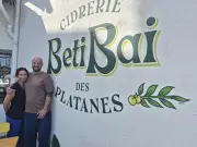 Sandra et Mickaël transforment Les Platanes en cidrerie Beti Bai