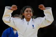 Shirine Boukli décroche l'or européen en judo après un golden score épique