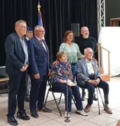 Solange Raffard, 88 ans, reçoit la Légion d'honneur à Royan