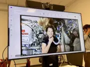 Sophie Adenot en direct avec des élèves : une liaison spatiale exceptionnelle de Bordeaux à l'ISS