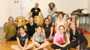 Stage de modern jazz à Uchaud : danseurs et musiciens réunis pour un printemps rythmé