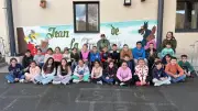 Street art à l'école : les élèves créent une fresque inspirée des fables de La Fontaine
