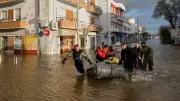 Tempête Marta : 1 pompier mort au Portugal, 11 000 évacués en Espagne