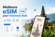 Top 5 des eSIM pour l'Indonésie : comparatif 2024