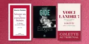 Trois livres de poche du XXe siècle conseillés par Angelier, Nadeau, Gide et Colette
