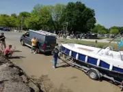 Un bateau inclusif pour les PMR inauguré au Teich