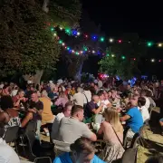 Un marché gourmand au stade Armandie avant le match SUA-Biarritz