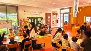 Un projet intergénérationnel d'anglais entre collégiens et maternelle à Vauvert