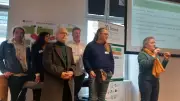 Une éleveuse du Haut-Languedoc défend l'agriculture locale à Paris