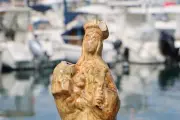 Une réplique de la Madone retrouvée dans le port de Saint-Jean-Cap-Ferrat après 40 ans