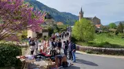 Vide-grenier de La Cresse : un succès malgré le report météo