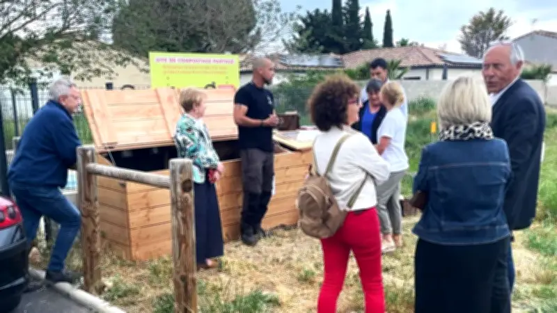 Composteurs partagés : nouvelle installation à Lespignan