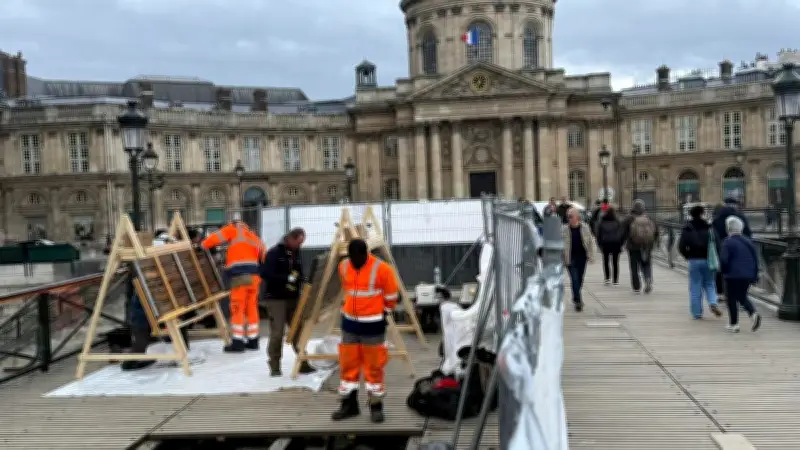 Pont des Arts à Paris : des travaux de sécurisation trois ans après la rénovation