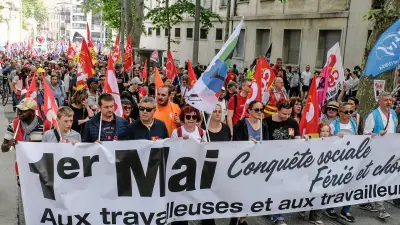 1er-Mai à Montpellier : plus de 3000 manifestants contre l'effet Attal