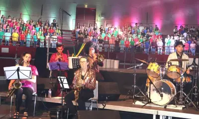 21e édition des concerts de l'Apeme 40 : 2 000 élèves sur scène à Pontonx