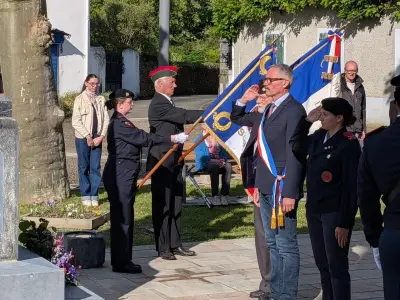 81e anniversaire de la Victoire 1945 célébré à Ogeu-les-Bains