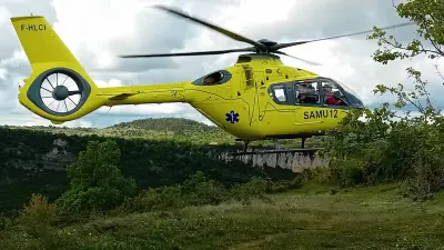 Accident de parapente : un pilote grièvement blessé héliporté dans l'Aveyron