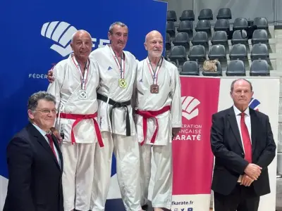 Alain Montuzet remporte son 5e titre de champion de France de karaté