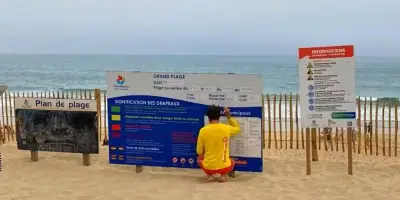 Alerte aux baïnes : risque élevé en Gironde, Landes et Pyrénées-Atlantiques