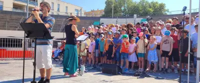 Alès en ciel : un culte protestant clôt le festival au Tempéras